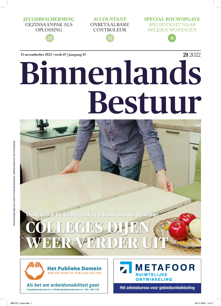 Binnenlands Bestuur 21-2022 | Binnenlands Bestuur